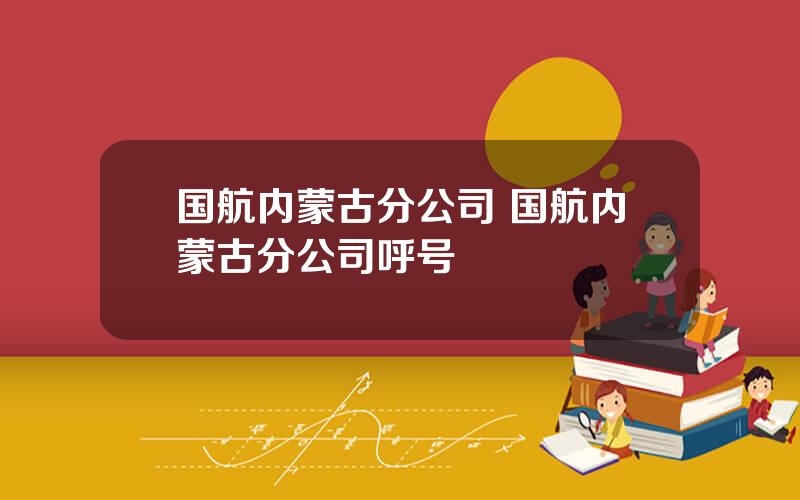 国航内蒙古分公司 国航内蒙古分公司呼号